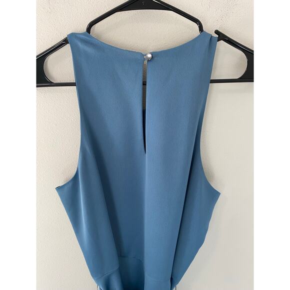 Banana Republic Women's Blue Semi Formal, Wedding Guest Dress Size 10 - Picture 5 of 6